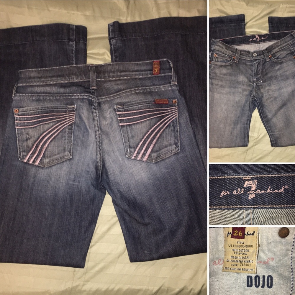 7FAM | DOJO | Jeans.  Flare. Size 26